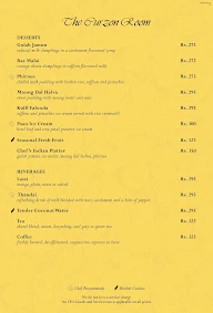 The Curzon Room - Maidens Hotel menu 3