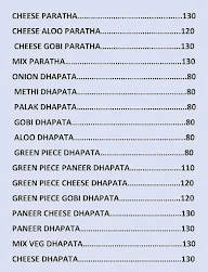 Samarth Paratha House menu 1