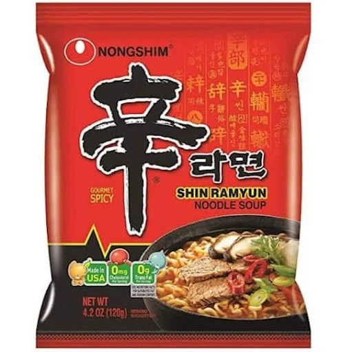Shin Ramyun Noodle With Octopus