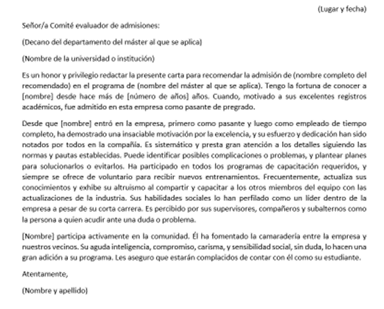 ▷ Carta de recomendación: ¿Cómo hacerla? Ejemplos reales 2023