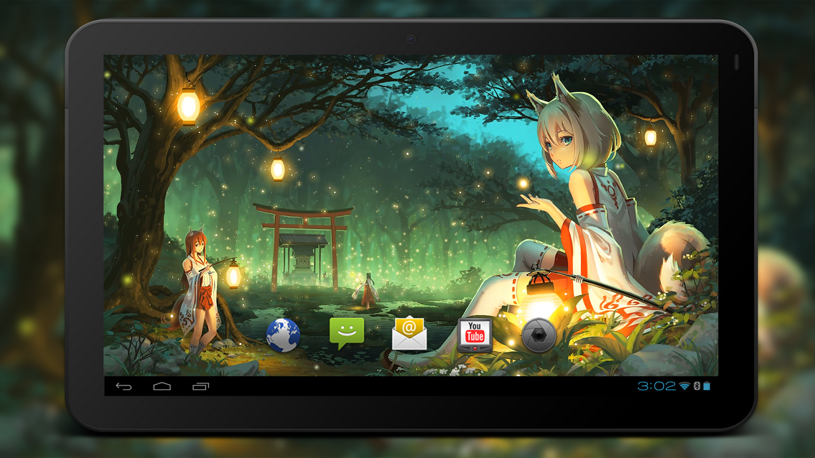 Anime Fan Wallpaper Of Miko Fox Android Apps On Google Play