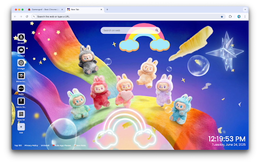 Labubu Rainbow Live Wallpaper