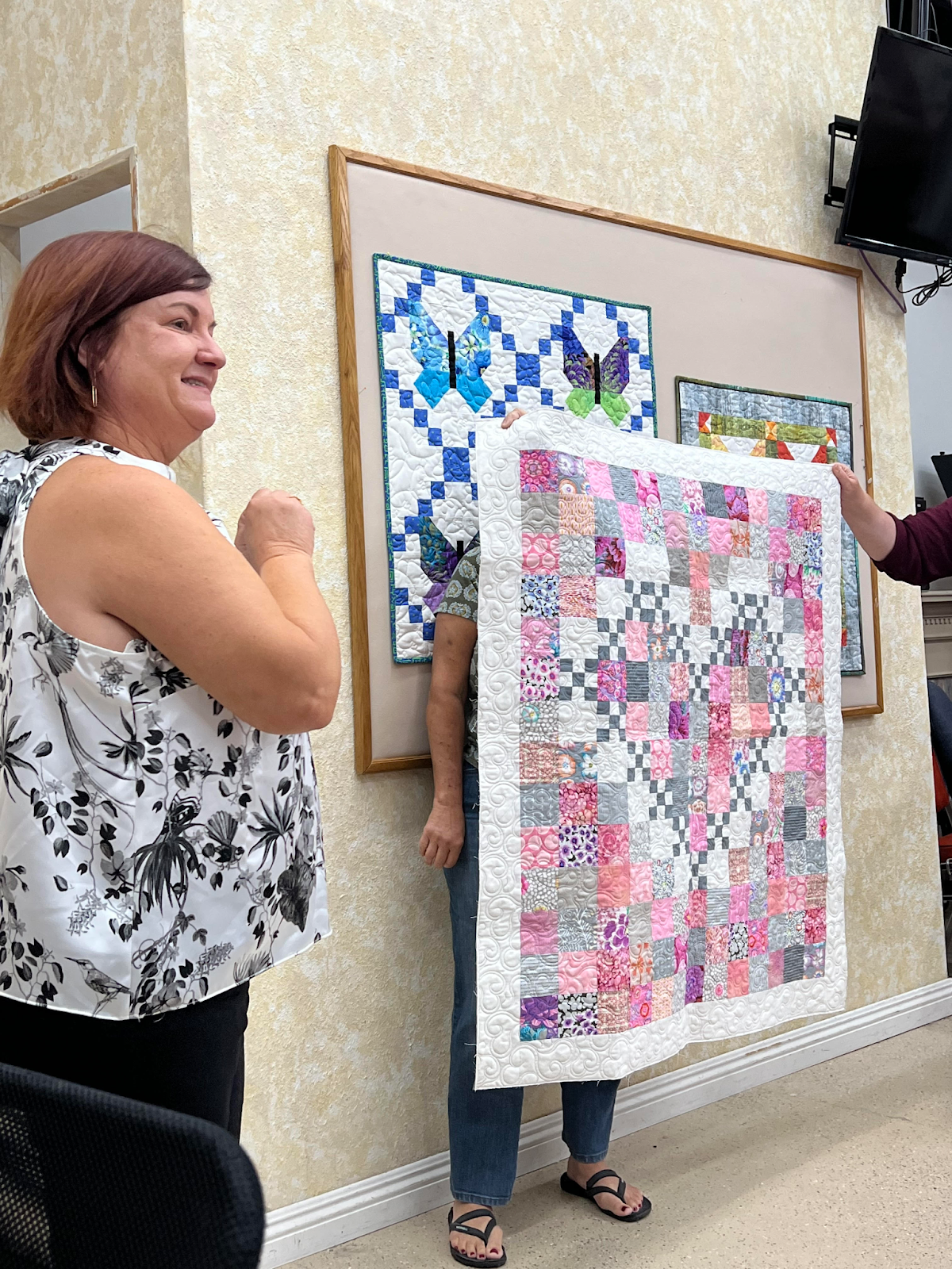 Boston Modern Quilt Guild: The Blog: July Meeting Recap