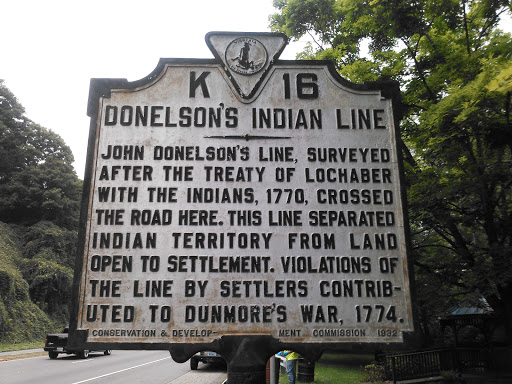 Donelson's Indian Line