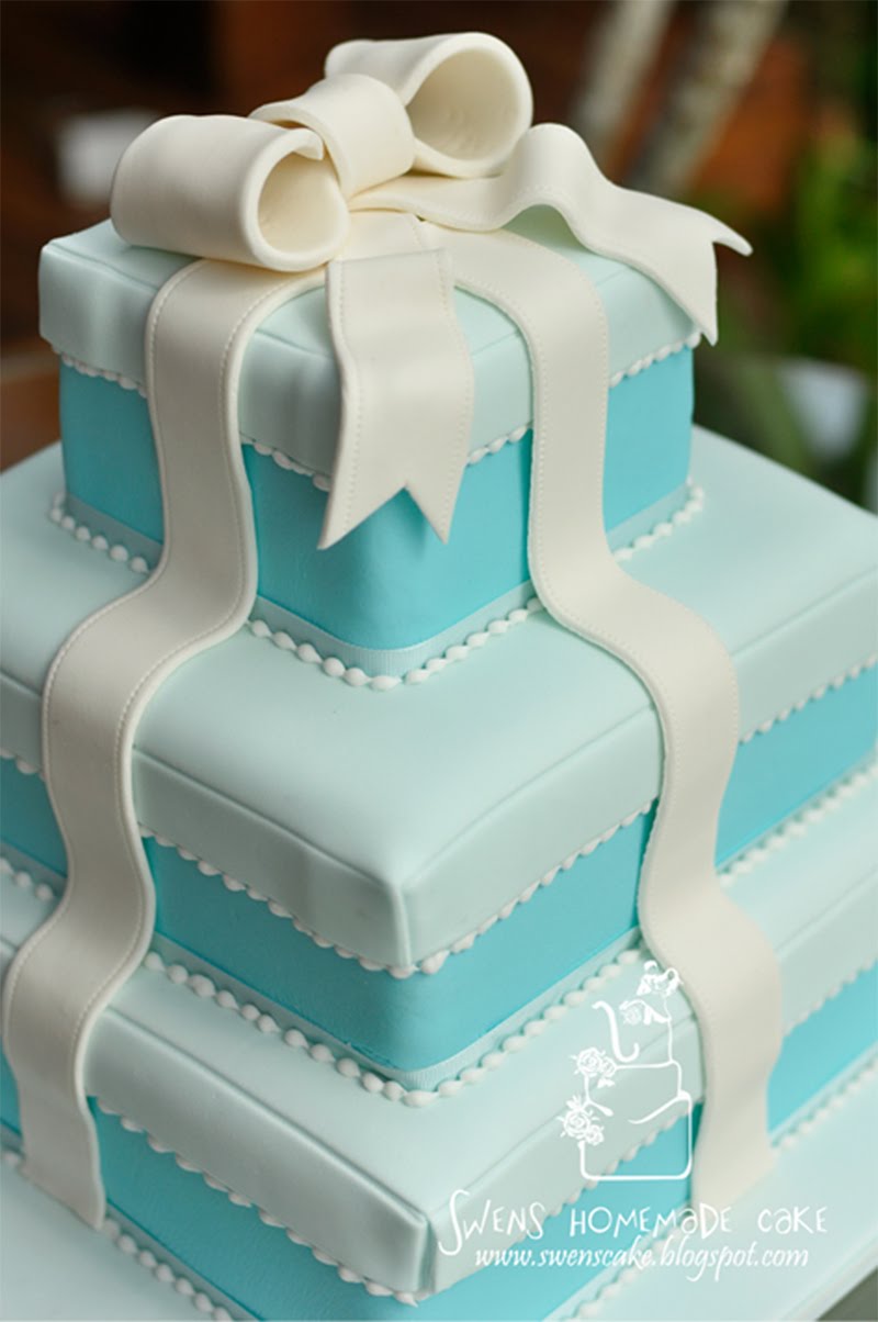 homemade wedding cake