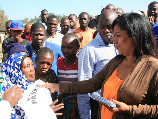 Nairobi governor aspirant Esther Pasaris at a past event. /FILE