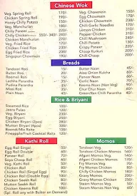 Chawla's Express menu 3