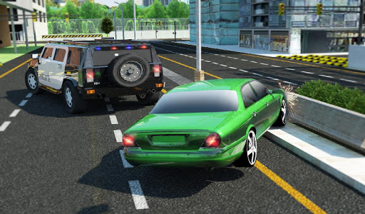 Police Gangster Chase - Car Theft Escape Parking