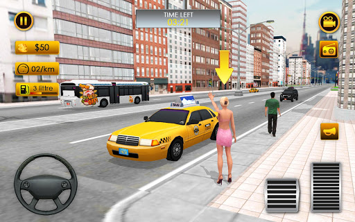 New York City Taxi Driver - Driving Games Free