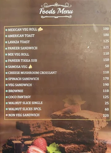 Hy:gge Cafe menu 