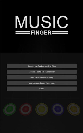 MP3 Music Finger Pro