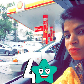 Payal Tyagi at Shell Petrol Pump, JP Nagar,  photos