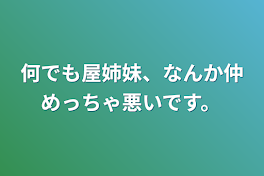 何でも屋姉妹、なんか仲めっちゃ悪いです。