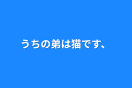 うちの弟は猫です、