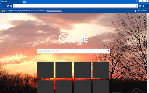 Sunset Theme screenshot 1