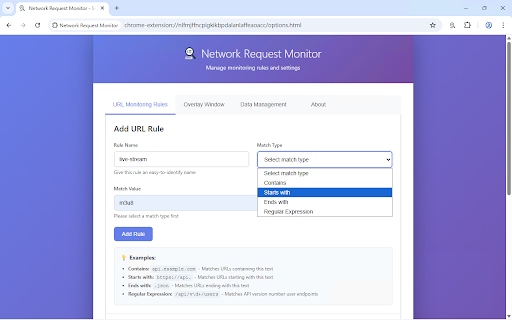 Network Request Monitor