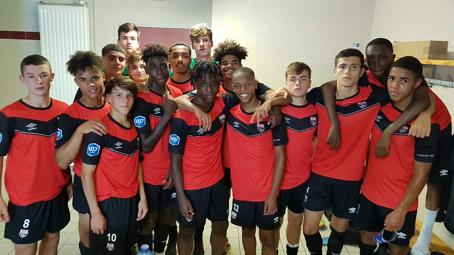 EAG-U17 Nationaux – Déplacement sur Angers