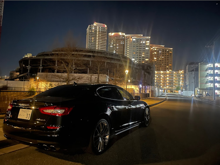 クアトロポルテのマセラティ・クアトロポルテ S・柏の葉T-SITE・ナイトドライブ・自動車税の季節ですねに関するカスタム事例の投稿画像3枚目