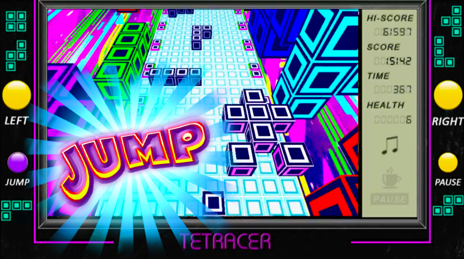   Brick game TET RACER Block Car: captura de tela 