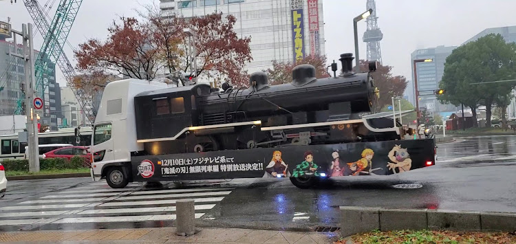 ソリオの鬼滅の刃・無限列車号・コラボ・無限列車号日本一周・ソリオに関するカスタム事例の投稿画像3枚目