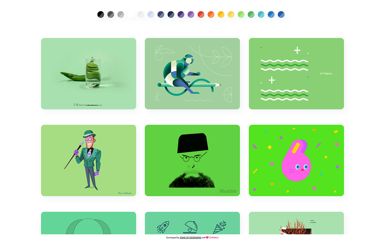 Dribbble Inspiration Tab by ZODE Preview image 6