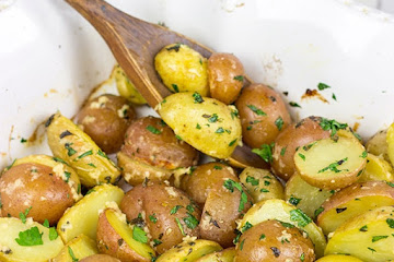 Lemon Parmesan Roasted Potatoes