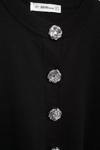 Title 21, Womens Large Row Ornament Knitted Jacket Mini ...