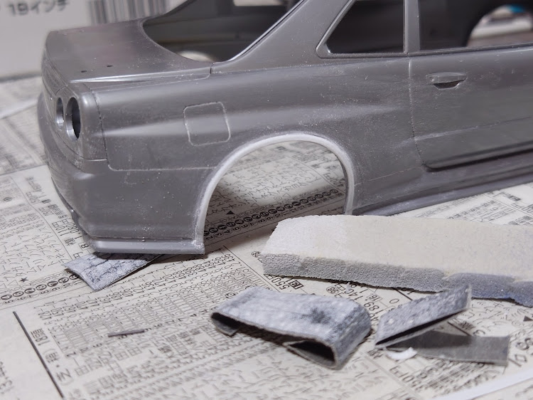 フェアレディZのプラモデルに関するカスタム事例の投稿画像5枚目