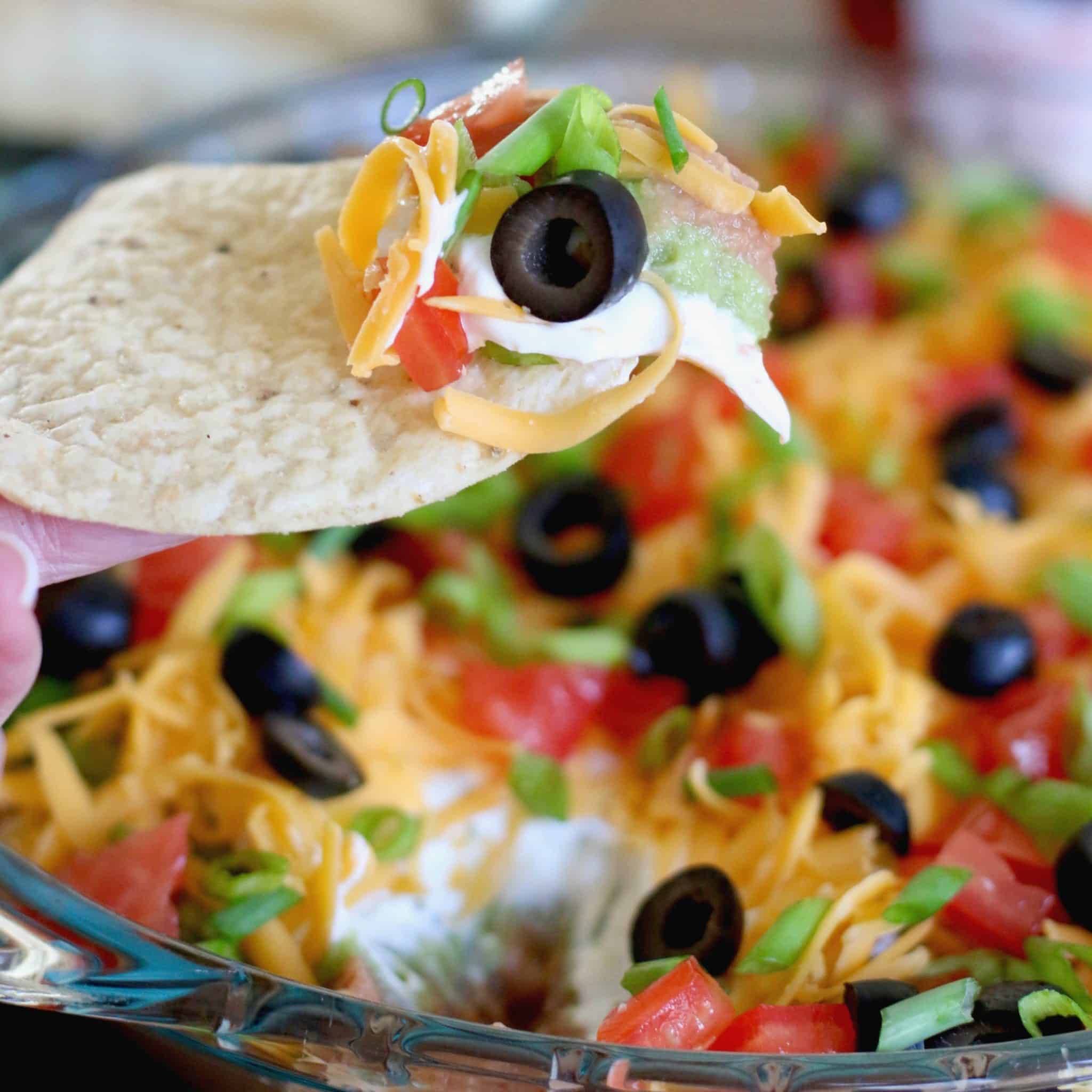 The Best 7-Layer Dip