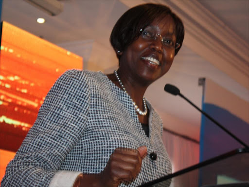 CITI Bank MD Joyce Ann Wainaina awarding ceremony of the micro entrepreneur businesses in Nairobi on October24th,2014 PHOTO/ENOS TECHE