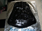 Darth Vader cake