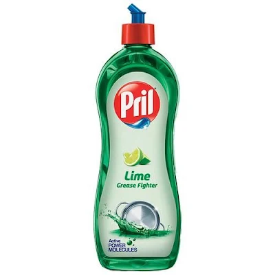 Pril Dishwash Liquid - Lime - 120 ml