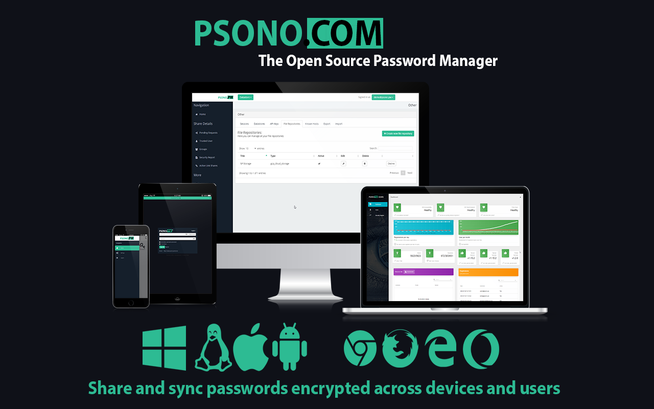 Psono - Free Password Manager Preview image 3