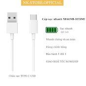 Dây Cáp Sạc Nhanh Xiao - Mi/Red - Mi 1 Đổi 1