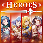 Cover Image of ダウンロード Clash of Heroes - Idle RPG Strategy Games 1.0.0 APK
