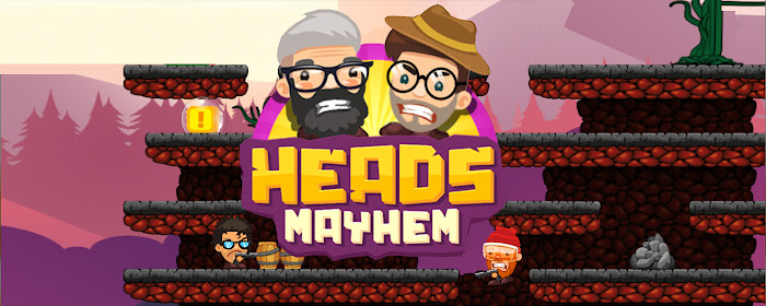 Heads Mayhem marquee promo image