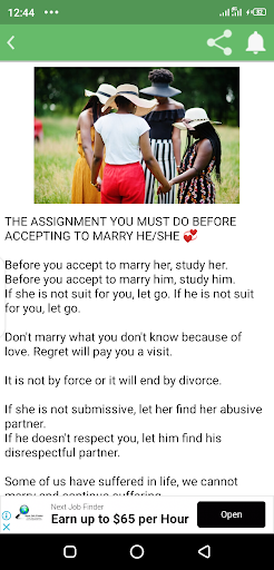Screenshot Marriage and relationship