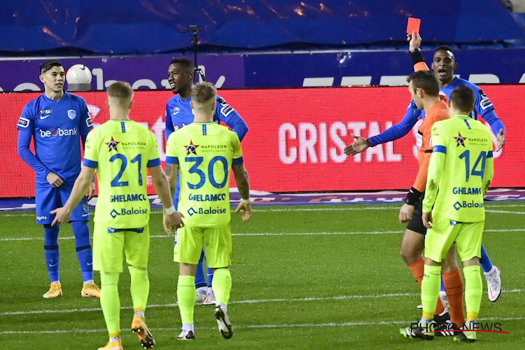 Tweede rode kaart in minder dan een week tijd voor Genk-verdediger Carlos Cuesta