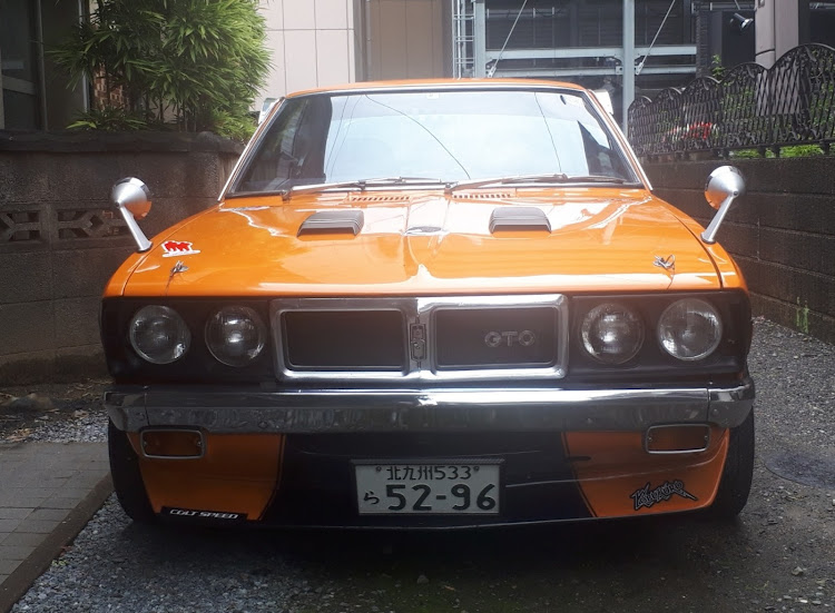 コルトギャランGTOのいつも いいね&コメントありがとうございます✨・グリルメッキテープ貼り・車検用タイヤ交換に関するカスタム事例の投稿画像1枚目