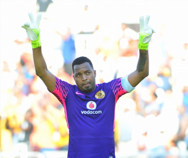 Itumeleng Khune of Kaizer Chiefs during the Absa Premiership match between Baroka FC and Kaizer Chiefs at Peter Mokaba Stadium on January 21, 2018 in Polokwane, South Africa.