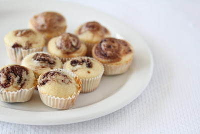 photo of mini muffins on a plate