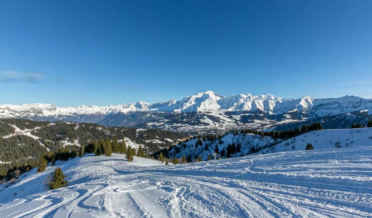 Chalet avec vue panoramique et terrasse Megeve