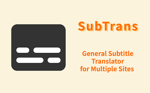 SubTrans - General Subtitle Translator Suite