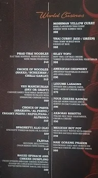 Terracotta menu 2