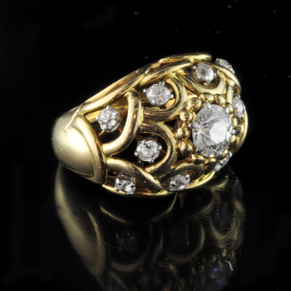 cartier 1895 diamon ring
