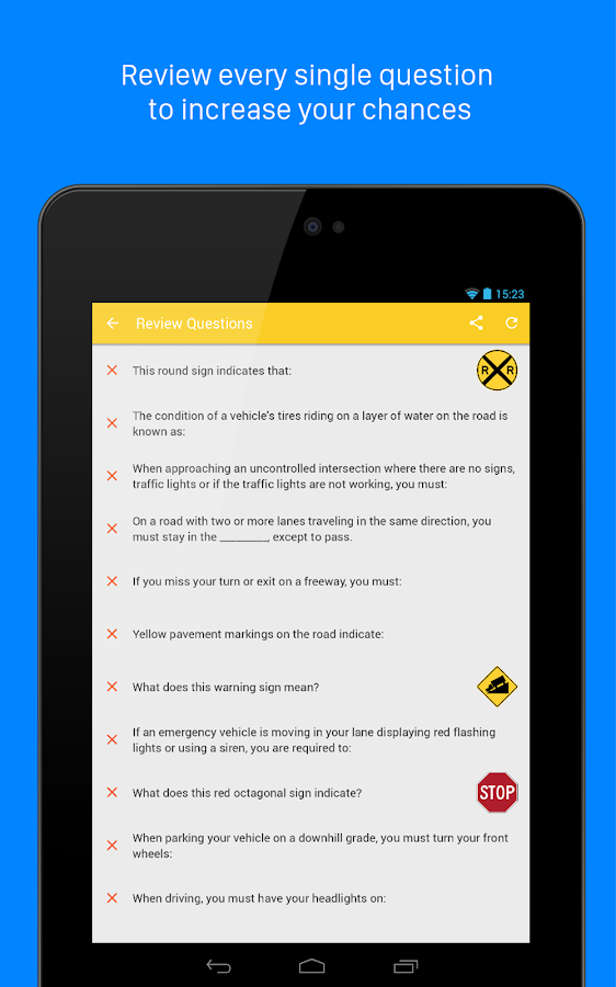 DMV Genie Permit Practice Test Car & CDL Android Apps on Google Play