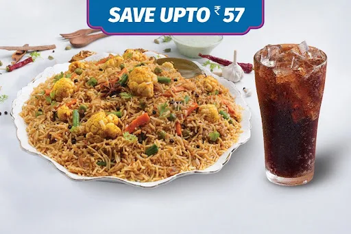 Veg Kilo Biryani + Coke Meal