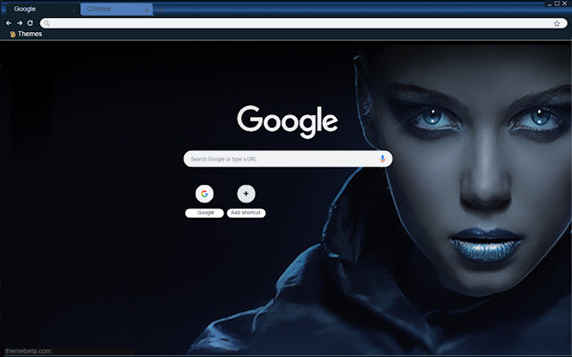 Magic dark blue woman chrome extension