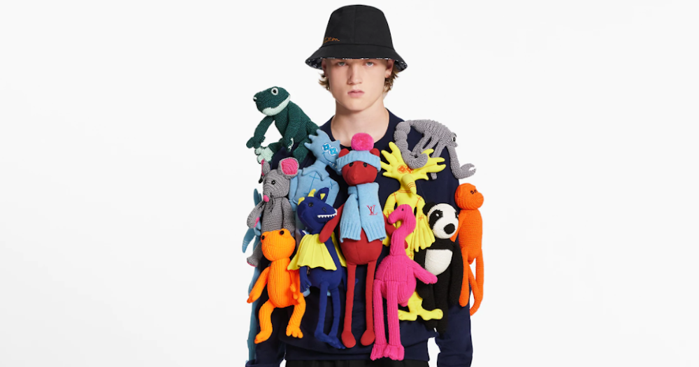 Louis Vuitton's $8K puppet sweater has people all up in arms