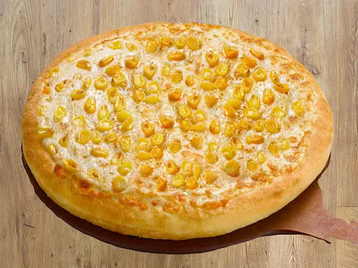 Corn Melt Cheese Pizza